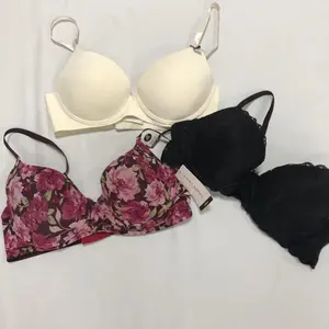 Reggiseno intimo donna breve all'ingrosso per adulti, intimo imbottito con Logo regolabile ad aria matura personalizzato In reggiseno-P