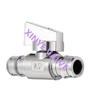 Conexión de expansión Propex sin plomo Válvula de parada de ángulo recto de 1/2 pulgadas para agua de alta temperatura Puerto completo Uponor (<span class=keywords><strong>Wirsbo</strong></span>) - Product Image 2