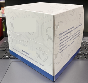 Serviette visage 100% biologique USDA, lingette visage, débarbouillette visage, lingettes démaquillantes sèches - Product Image 5