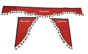 Cortinas de Cuero para Ventanas de Camiones, Gran Venta, para Sitrak/Howo/DAF/VOLVO/SCANIA/MAN TGA TGX/ACTROS - Product Image 3