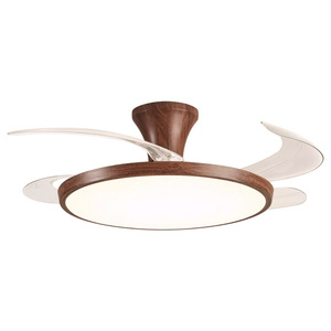 42'' Modern <b>Ceiling</b> <b>Fan</b> with light LED 3 Blades DC Motor <b>Remote</b> <b>Control</b> Flush Mount for Living Room - Product Image 1