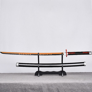 ดาบดาบคาตานะดาบนินจาขนาด104ซม. 41นิ้วคอสเพลย์อนิเมะดาบสังหารปีศาจดาบคาตานะแบบญี่ปุ่นดาบคาตานะ - Product Image 1