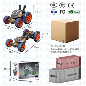 Coche de Acrobacias con Control Remoto AiJH 2.4G, Juguetes de Escalada con Giro de 360 Grados, Coche Plegable y Deformable para Niños - Product Image 6