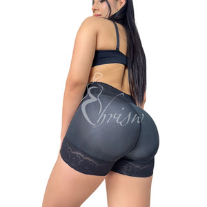 Shorts Levanta Glúteos para Mujer, Moldeador de Cuerpo, Cintura Alta, <span class=keywords><strong>Faja</strong></span> <span class=keywords><strong>Reductora</strong></span>, Push-Up, Sin Costuras, Almohadillas para Levantar la Cadera, Fajas Colombianas - Product Image 1