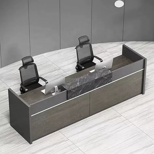 Banco della <span class=keywords><strong>Reception</strong></span> aziendale di alta qualità e di bell'aspetto per uso commerciale, hotel e altri luoghi. - Product Image 5