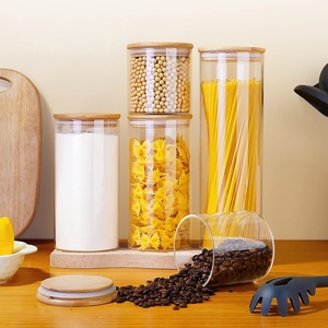 High Quality Luxury Modern Design Glass Mason <b>Jar</b> Customizable Food <b>Storage</b> & <b>Kitchen</b> Camping Container <b>for</b> Coffee Sauce Grain - Product Image 3