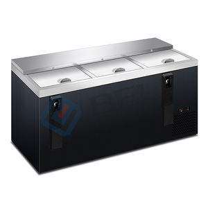 Contador Congelador horizontal de cerveza sin escarcha 50 "Puerta corredera Taza de cerveza Contador Congelador profundo con dos tapas - Product Image 6