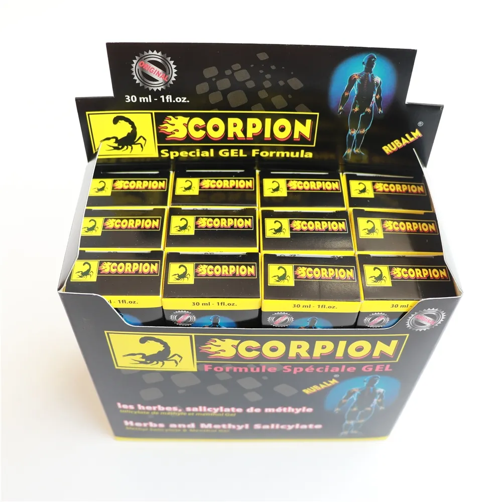 Anti-Inflammatoire Scorpion Menthol Balm Olie Zalf Cool Pijnbestrijding Crème