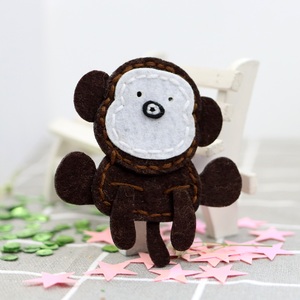 Bán Buôn Trẻ Em DIY May Nghệ Thuật Và Thủ Công Trẻ Em Đồ Chơi Giáo Dục Làm Cho Động Vật Rừng Của Riêng Bạn Cảm Thấy Thiết Lập Phong Cách Tùy Chỉnh - Product Image 1