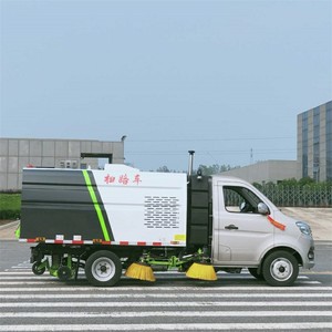 Camion balayeuse de rue mobile compact, balayeuse de rue motorisée, vente directe du fabricant en Chine - Product Image 4