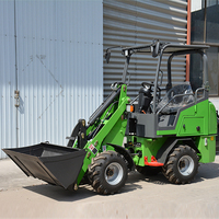 Distributore all'ingrosso del produttore: Minipala caricatrice frontale articolata elettrica con motore ad alta potenza da 600 kg e pompa con cuscinetti motore