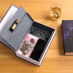 OEM ODM Classic Novel Imitation Book Safe Box Diversion Book Safe Money Bank Password Protected Storage for Cash and Cellphones