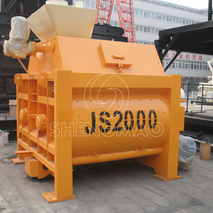 High Efficiency <strong>JS</strong> Twin - Shaft <strong>Concrete</strong> <strong>Mixer</strong> for Sales - Product Image 1