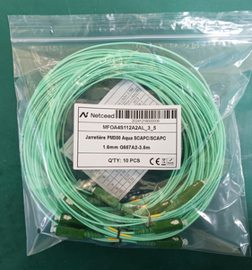 Cordon de Brassage à Fibre <span class=keywords><strong>Optique</strong></span> 1,6 mm SC FTTH Compatible WiFi Longueurs 1,5 m 2 m 3 m 3,5 m 4 m Jaune Aqua Vert Blanc <span class=keywords><strong>Optique</strong></span> G657A2 - Product Image 2