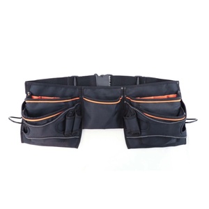 Heavy Duty Oxford Tool Waist Bag 17 Pockets 20 Rivets <strong>Hammer</strong> <strong>Holders</strong> Reflective Hi-Vis Piping | Professional Tool Belt OEM - Product Image 1