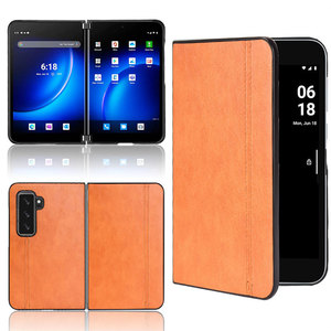 Étui de téléphone portable simple en cuir PU TPU pour <span class=keywords><strong>Microsoft</strong></span> Surface Duo1/<span class=keywords><strong>2</strong></span>, housse pliable, vente en gros OEM/ODM/marque privée - Product Image 4