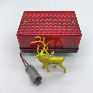 Ensemble <span class=keywords><strong>de</strong></span> feux <span class=keywords><strong>de</strong></span> signalisation <span class=keywords><strong>de</strong></span> frein d'arrêt rouge LAMP GROUP-SIGNAL 107-4401 <span class=keywords><strong>3E</strong></span>-6467 9X-1404 pour chargeur Bulldozer 814F 980 960 966 - Product Image 1