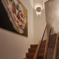 Lampe murale douce en fer LED de style européen, art mural créatif pour chambre à coucher, personnalité nordique