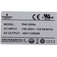 Module redresseur R48-2000E 48V 2000W, alimentation électrique DC haute efficacité pour télécommunications