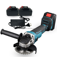 Meuleuse d'angle sans fil à moteur sans balais OEM/ODM 21V 100/125mm meuleuse électrique portable outil électrique de qualité industrielle pour le polissage