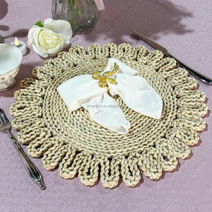 Servilleta de Poliéster Blanca con Delicado Volante, Estilo Lolita, Linda, Elegante y Duradera para Bodas, Baby Showers, Banquetes, Eventos Interiores y Exteriores - Product Image 5