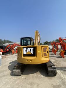 Excavatrice CAT 310 jaune, équipement de construction d'occasion avec godet de terrassement, 10 tonnes - Product Image 2
