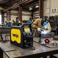 Poste à souder multiprocessus ESAB Rogue EMP 210 PRO 210A synergique MIG MAG Lift TIG MMA avec fonction lanceur de fil