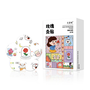 Ai Tu Nuan Patch chauffant auto-activant à la rose pour moxibustion, 5 pièces, pour le réchauffement des articulations abdominales et les soins menstruels chez la femme - Product Image 1