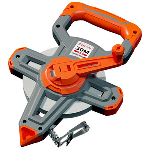 Btc 30M Steel Tape Measure With Manual Return For Engineering Land Measurement - Product Image 1
