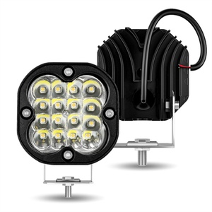 Nouveau Phare de Travail LED 24V pour Camion et Voiture, Projecteur LED 4 rangées 16 LED, Lampe d'Ingénierie pour Modifications Automobiles - Product Image 3