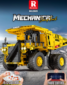 Reobrix 22025 RC และ APP Tractor อิฐบล็อกก่อสร้างเข้ากันได้กั<span class=keywords><strong>บ</strong></span>ทุกแ<span class=keywords><strong>บ</strong></span>รนด์ที่สำคัญสำหรับ<span class=keywords><strong>ข</strong></span>องเล่นเด็ก - Product Image 2