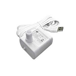 Miniature Usb 5V Brushless Dc Submersible Pump For Pet Water Fountains Ultra Quiet Rectangle Engineering Plastics 0.6M Head - Product Image 1