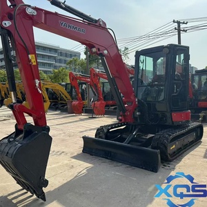 Excavadora Mini Yanmar Vio60 de 6 Toneladas Usada en Japón, con Motor, Caja de Cambios y Bomba, Modelo 2022, Pocas Horas de Uso, en Venta - Product Image 1