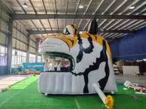 Carpa Inflable de PVC Personalizable para Exteriores con Forma de Túnel de Tigre para Publicidad y Fiestas, con Arco, Cabeza de Tigre y Soplador de Aire Disponible - Product Image 4