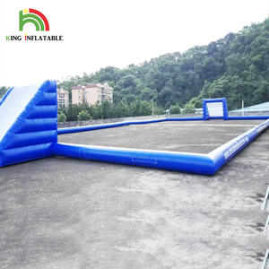 Opblaasbaar 3v3 Voetbalveld Voor Straat, Opblaasbaar Voetbalveld Te Huur - Product Image 3