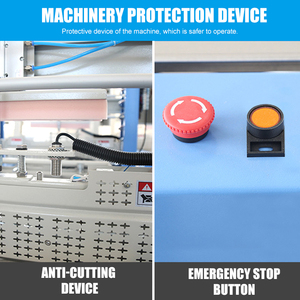 Wallepac Tự Động Bao Bì L Thanh Niêm Phong Máy In Nhãn PE/PVC Nhiệt Đường Hầm Cốc Nước Chai Nhựa Thu Nhỏ Bọc Máy - Product Image 2