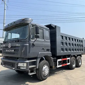 Shacman Brand Second Hand Good Condition Tipper Truck 380 Horsepower 6x4 10 Tires Dump Truck For Sale