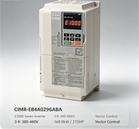 Variador de Frecuencia (VFD) CIMR-EB4A0296ABA de 160KW E1000 AC, Inversor de 3 Fases 400V IP20, Sistema de Ahorro de Energía para Automatización Industrial y Circulación de Agua