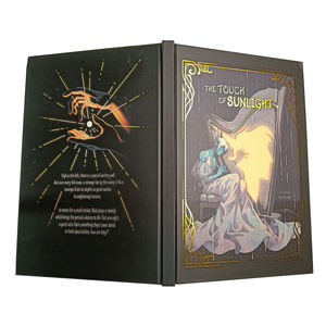 Webtoon Style Comic <span class=keywords><strong>Manga</strong></span> Libro gráfico Encuadernación perfecta Fancy & Offset Paper Hard Cover Idioma inglés para creadores en línea - Product Image 3