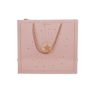 結婚式のジュエリー段ボール箱のためのバッグギフトボックス付きカスタムロゴギフト包装高級ギフトボックス - Product Image 5