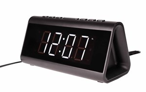 Radio Reloj Despertador LED de Estilo Vintage, Radio Reloj Despertador Retro <span class=keywords><strong>FM</strong></span> <span class=keywords><strong>para</strong></span> Decoración del Hogar - Product Image 3