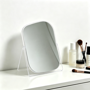 Wholesale Waterproof Oval Acrylic <b>Mirror</b> Sheet Reflective <b>Panel</b> Shatterproof Lightweight for Makeup - Product Image 3