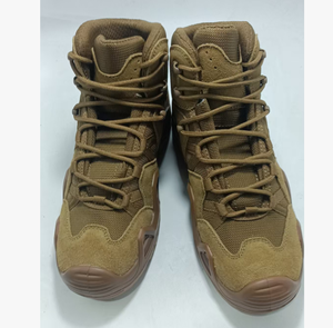 Bottes de randonnée et de chasse mi-montantes en cuir de vachette véritable et daim, personnalisables, coloris TSB07 BK, Vert Sauge, Marron Coyote, Kaki - Product Image 1