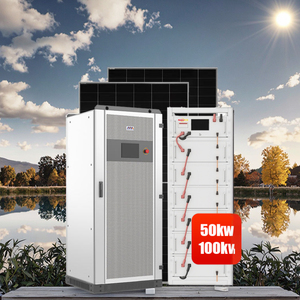 Industrial Complete 50Kw 100Kw 200Kw 3 Phase Grid Monocrystalline Silicon Power Hybrid <b>Energy</b> <b>Storage</b> <b>System</b> Lithium Ion Battery - Product Image 1