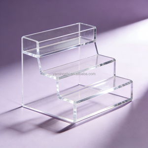 Groothandel Hoge Kwaliteit Kleine Acryl Displayplank Eenvoudig Ontwerp Display Schaal Figuur Dessert Acryl Rek - Product Image 3