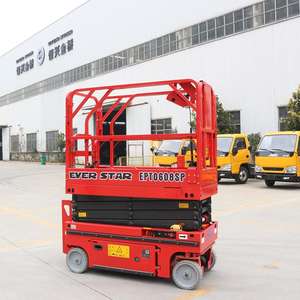 Plateforme élévatrice à ciseaux Ever Star EPT0608SP, hauteur de plateforme 6 m, capacité 230 kg, utilisation intérieure et extérieure - Product Image 1