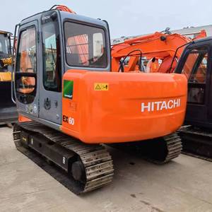 Excavadora HITACHI EX60 Usada de 6 Toneladas, Original de Japón, en Buenas Condiciones, de Segunda Mano y Bien Mantenida - Product Image 1