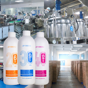 Commercio all'ingrosso professionale OEM salone uso capelli perossido di idrogeno 6% 9% 12% capelli ossidante crema sviluppatore per il colore dei capelli colorante candeggina - Product Image 5