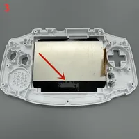 Écran 2.9 pouces pour GBA haute luminosité pour Game Boy Advance Ips écran LCD écran de remplacement de réparation point à point
