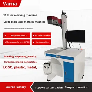 เครื่องเลเซอร์มาร์กกิ้งและแกะสลัก 3 <span class=keywords><strong>มิติ</strong></span> รุ่นใหม่ สำหรับพื้นผิวโลหะโค้ง <span class=keywords><strong>รูป</strong></span><span class=keywords><strong>แบบ</strong></span><span class=keywords><strong>สาม</strong></span><span class=keywords><strong>มิติ</strong></span> ขนาดใหญ่ - Product Image 2